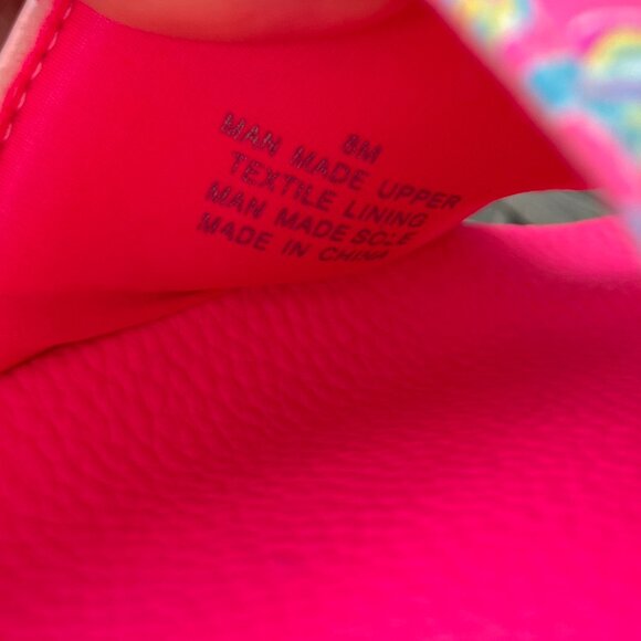 Lilly Pulitzer Cabana Slide Sandals Size 8 Pink Isle Shell Me Something Good - Picture 4 of 12